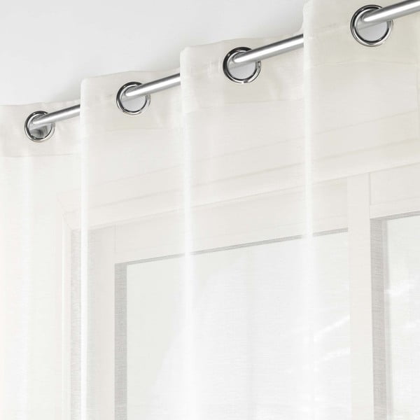 Perdea crem 140x240 cm Lissea – douceur d'intérieur-image-1