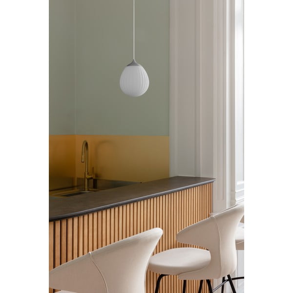 Abajur alb/argintiu ø 21 cm Around the World Mini – UMAGE-image-1