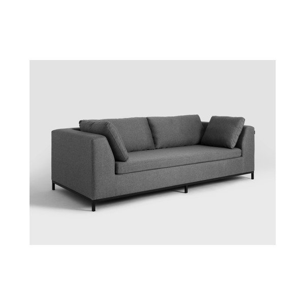 Canapea extensibilă 3 locuri Custom Form Ambient, gri închis-image-4