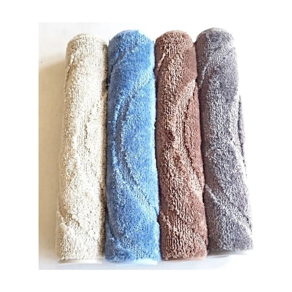 Covoraș de baie albastru 50x80 cm – JAHU collections-image-3