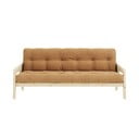 Canapea extensibilă galben muștar 190 cm Grab Clear - Karup Design