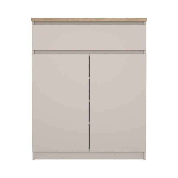 Comodă crem 80x100x40 cm Naia – Tvilum-image-3