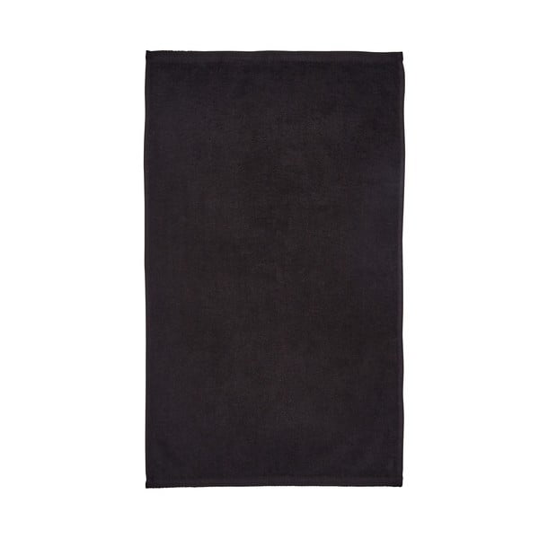Prosop negru din bumbac cu uscare rapidă, din frotir 50x85 cm Quick Dry – Catherine Lansfield