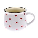 Cană roșie din ceramică 770 ml Happy Time – Dakls