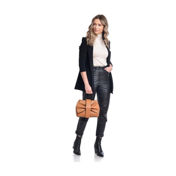 Geantă  din piele maro – Roberta M-image-4