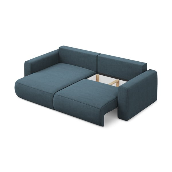 Colțar albastru extensibil/cu spațiu de depozitare (cu colț pe partea stângă/cu șezlong) Kapua – Makamii-image-3