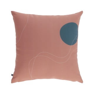 Față de pernă Kave Home Abish, 45 x 45 cm, roz