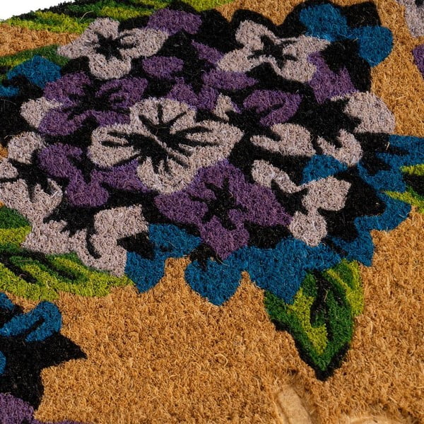 Covoraș de intrare din fibre de nucă de cocos 40x60 cm Lavanda – Casa Selección-image-1