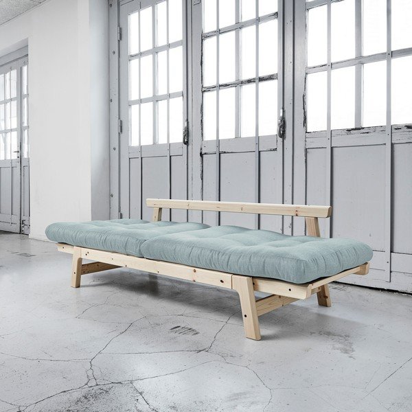 Canapea extensibilă Karup Step Natural/Sky Blue-image-3