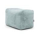 Fotoliu bean bag verde mentă cu tapițerie din catifea reiată Plus 70 Lounge – SLOWDOWN