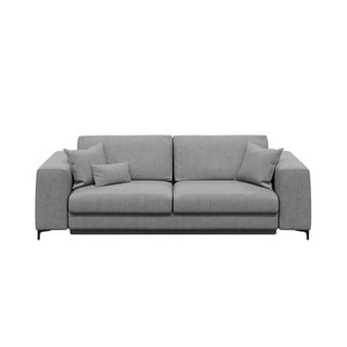 Canapea extensibilă devichy Rothe, 256 cm, gri deschis