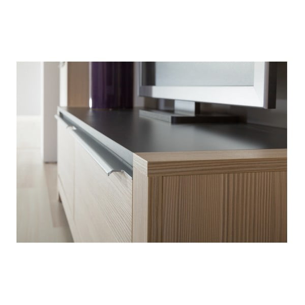 Dulap cu 2 uși și elemente din lemn Szynaka Meble Monez-image-1