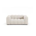Canapea crem cu tapițerie din chenille 170 cm Lupine – Micadoni 