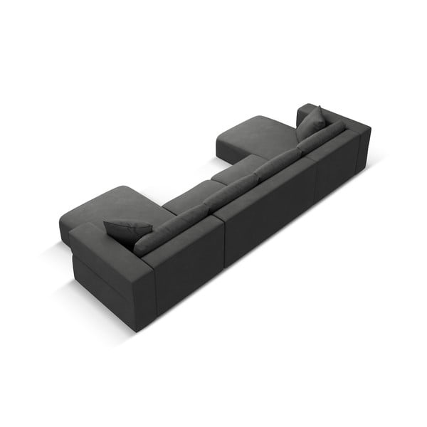 Colțar gri închis (în formă de "U") Esther – Milo Casa-image-3