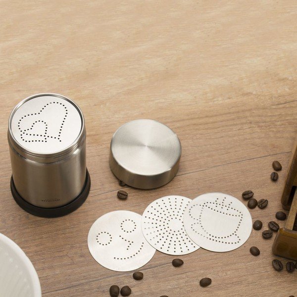 Recipient cu 4 site pentru decorat cafeaua 5 buc. – Westmark-image-1