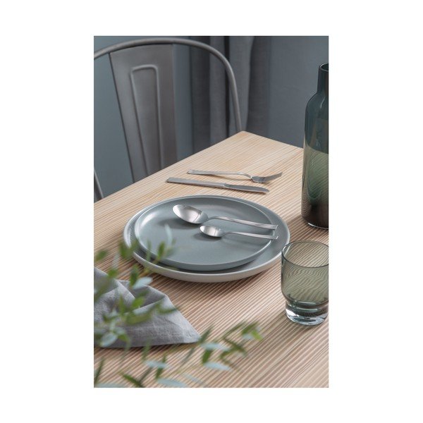 Tacâmuri argintii din oțel inoxidabil 16 buc. Thebe – Gense-image-3