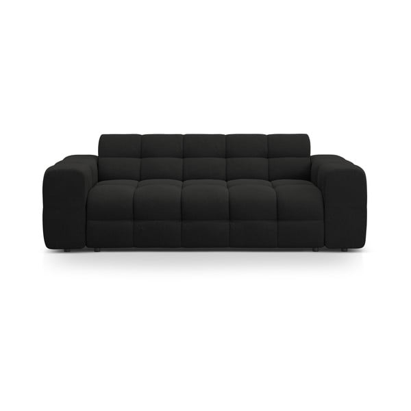Canapea neagră 222 cm Kendal – Micadoni 