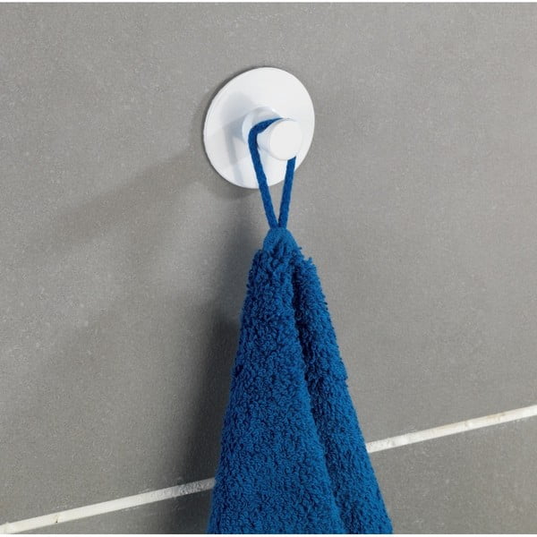 Cârlig autoadeziv pentru perete Wenko Savona, alb-image-1