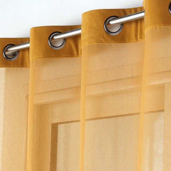 Perdea galbenă 140x240 cm Casual – douceur d'intérieur-image-1