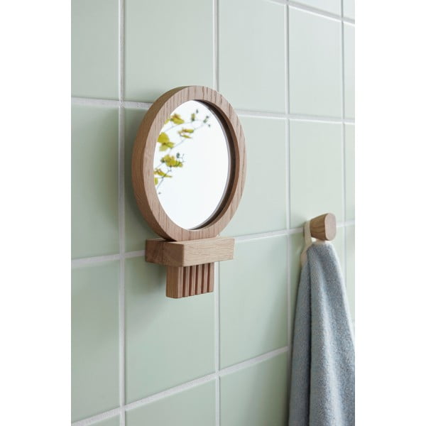 Oglindă de perete/cosmetică ø 14 cm – Hübsch-image-1
