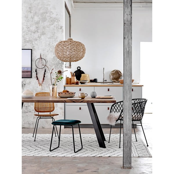 Covor din bumbac Bloomingville Cotton, 200 x 300 cm, gri deschis-image-2