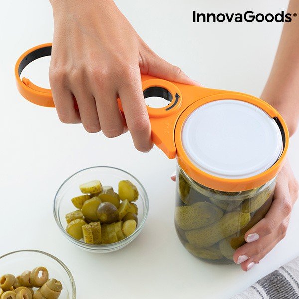 Desfăcător de borcane, multifuncțional 5 in 1, InnovaGoods-image-4
