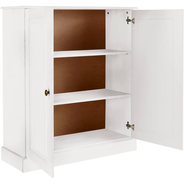 Dulap alb din lemn de pin 100x34 cm Mille – Støraa-image-3