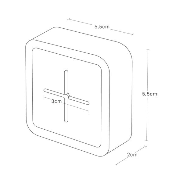 Suport pentru prosoape de bucătărie  alb autoadeziv din plastic Film Hook – YAMAZAKI-image-4