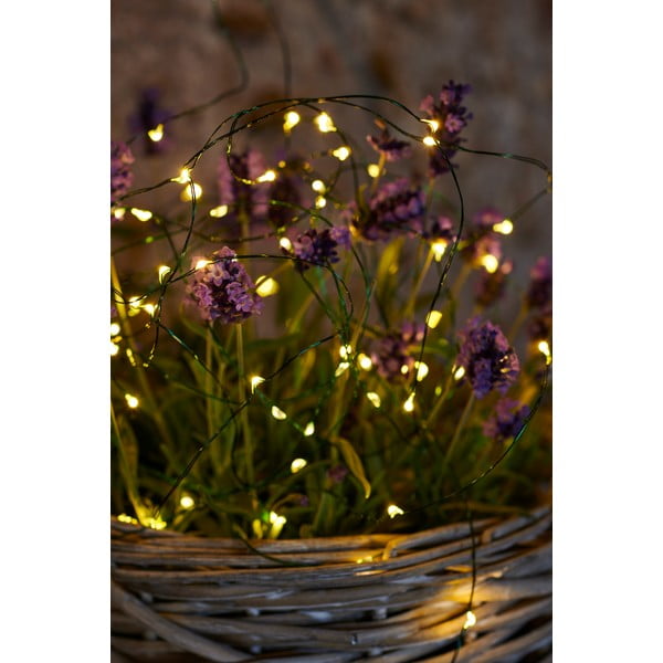 Ghirlandă luminoasă cu 40 de becuri lungime 390 cm Knirke – Sirius-image-1