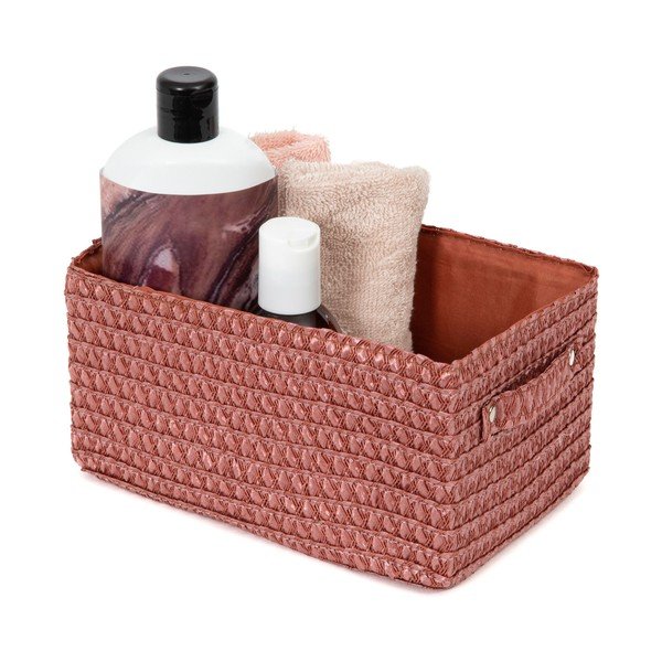 Coșuleț de depozitare Compactor Lilou Terracotta, roșu-image-1