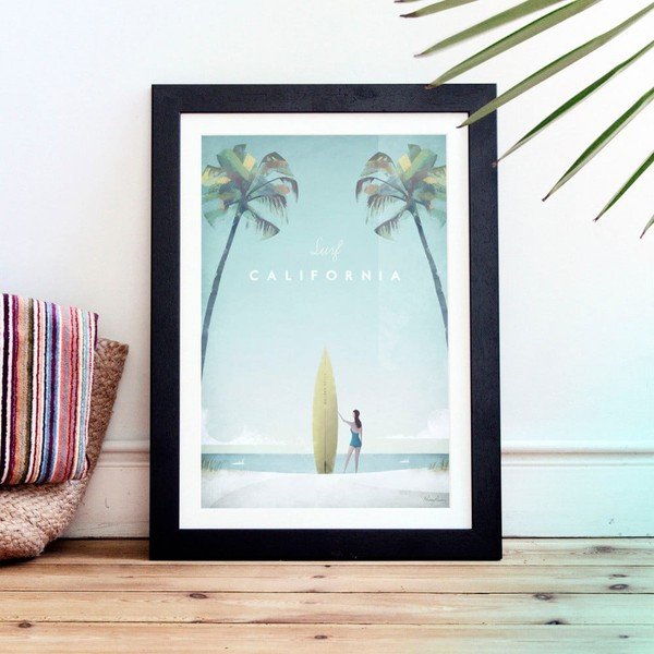 Poster Travelposter California, 30 x 40 cm-image-1