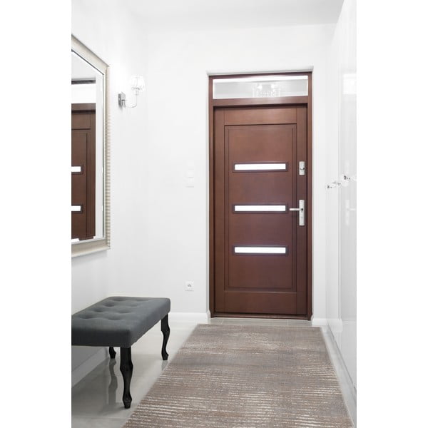 Covor tip traversă grej 80x250 cm Soft Gik P – FD-image-1