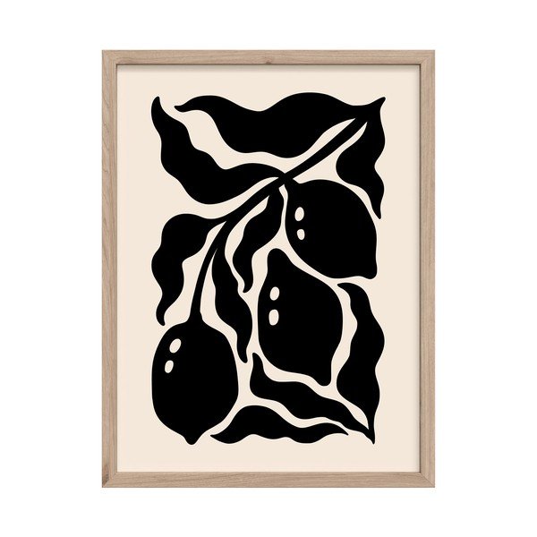 Tablou cu ramă imprimat 30x40 cm Fruit – Styler