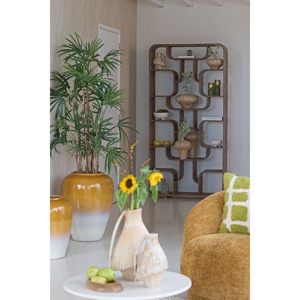 Etajeră în culoare naturală din lemn de mango 100x200x30 cm Labare – Light & Living-image-2