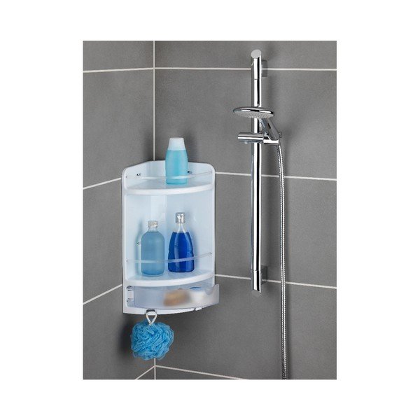 Etajeră colț pentru duș cu sertar Wenko Universal-image-3