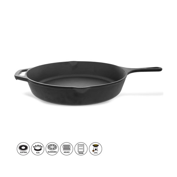 Tigaie din fontă ø 30 cm Litina – Orion-image-2