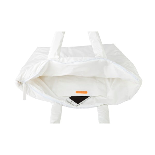 Geantă de plajă Sunnylife Puffer, alb-image-2