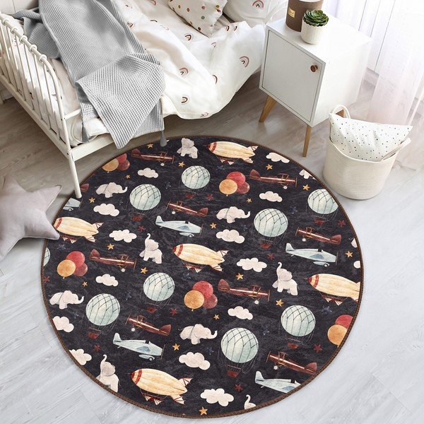 Covor pentru copii ø 100 cm Comfort – Mila Home-image-1