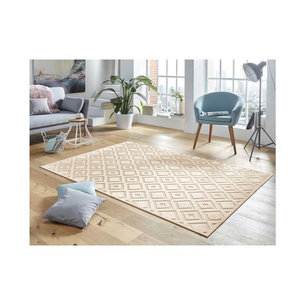 Covor din viscoză Mint Rugs Iris, 80 x 125 cm, crem-image-3