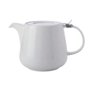 Ceainic din porțelan cu sită Maxwell & Williams Basic, 600 ml, alb