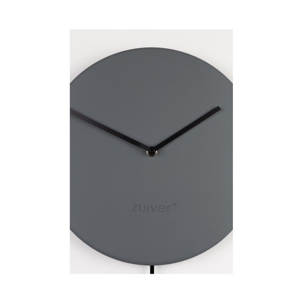 Ceas de perete Zuiver Minimal, gri-image-4