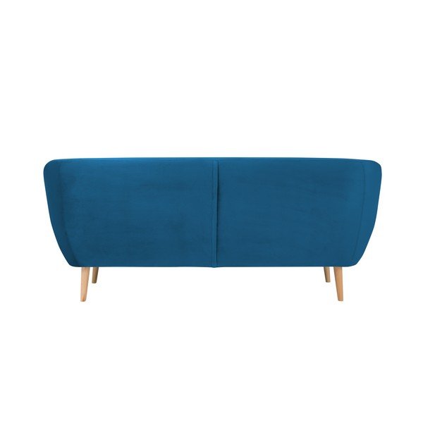 Canapea cu 3 locuri Mazzini Sofas AMELIE, albastru-image-4
