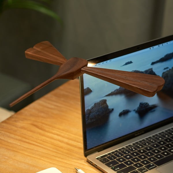 Decorațiune luminoasă maro cu USB Dragonflight – Gingko-image-4