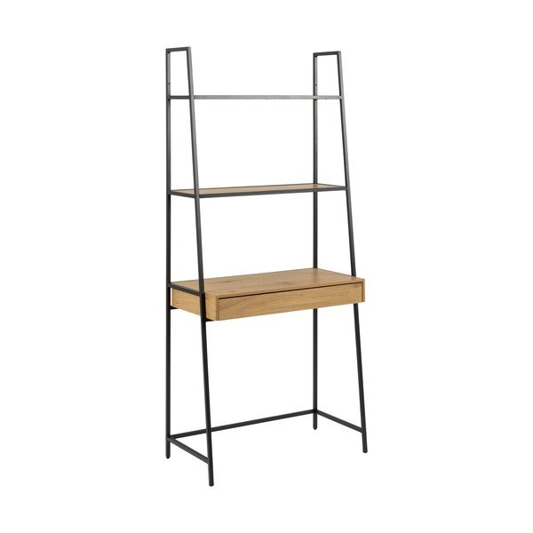 Bibliotecă în decor de stejar sălbatic Actona Seaford, 77 x 174,5 cm-image-2