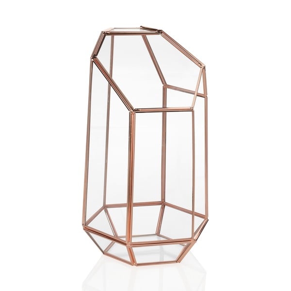 Terariu de sticlă Andrea House Goldie, înălțime, 23,5 cm