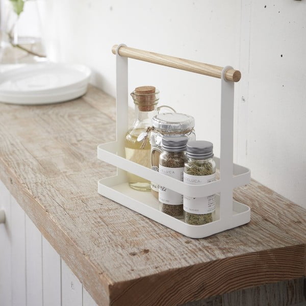 Suport pentru ingredientele aromatizante YAMAZAKI Tosca, alb-image-1