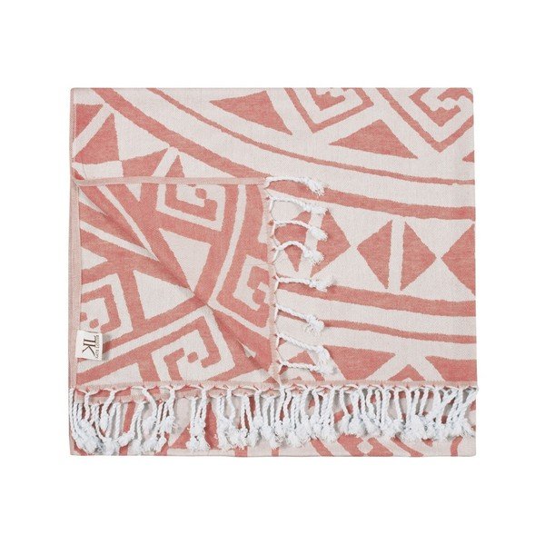 Prosop hammam Kate Louise Mirabelle, 165 x 100 cm, portocaliu-image-3