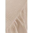 Cuvertură bej din muselină 160x200 cm Amilia – Jotex