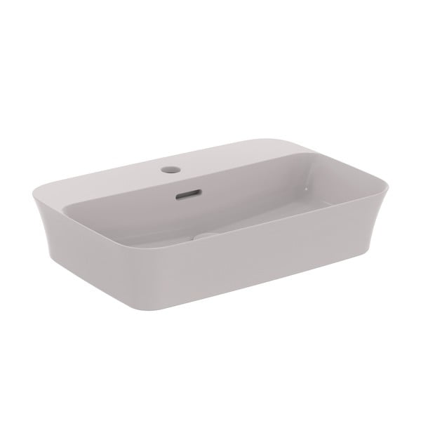 Chiuvetă gri deschis din ceramică 55x38 cm Ipalyss – Ideal Standard