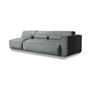 Șezlong modular verde (cu colț pe partea dreaptă) Flex Felix – Miuform